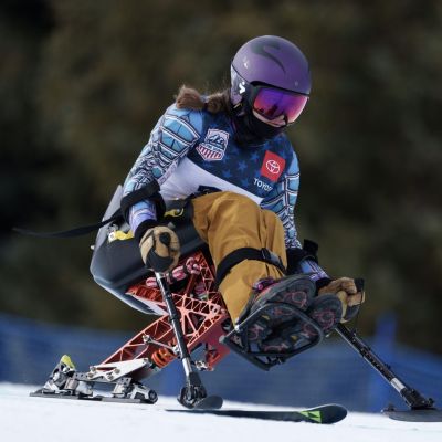 Hailey Griffin sit ski racer